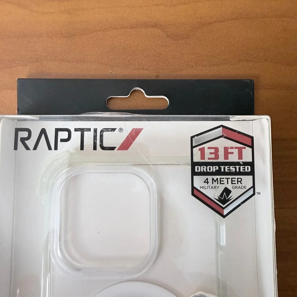 Raptic Dual Impact iPhone 14 Pro Case Clear MagSafe 13ft Drop Military Grade NEW